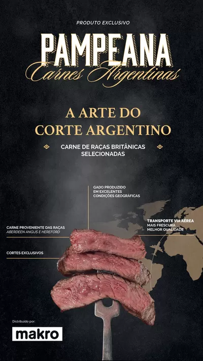 Catálogo Makro em Vila Nova de Gaia | Pampeana - Carne Argentina | 30/08/2024 - 31/12/2024