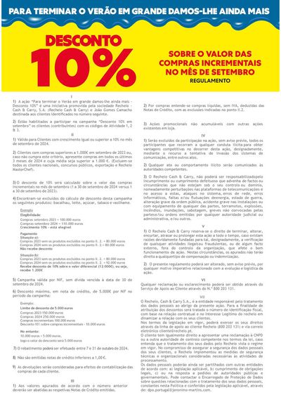 Catálogo Recheio em Torres Vedras | Recheio Campanha 10% desconto | 04/09/2024 - 30/09/2024