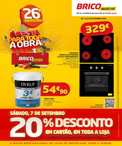 Promoções de Bricolage, Jardim e Construção em Refojos de Basto | F#12 Aniversário 12p Nacional de Bricomarché | 07/09/2024 - 22/09/2024