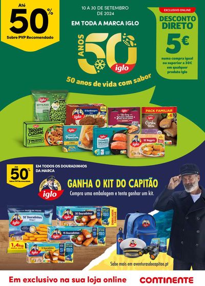 Catálogo Continente em Sobral de Monte Agraço | Marca Iglo  | 11/09/2024 - 30/09/2024