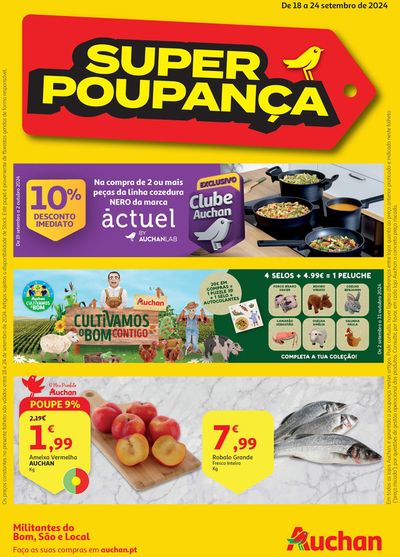 Catálogo Auchan em Unhos | Super Poupança | 18/09/2024 - 24/09/2024