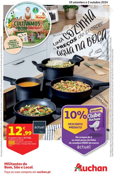 Catálogo Auchan em Unhos | Cozinhar com Prazer | 19/09/2024 - 02/10/2024