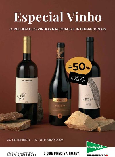 Catálogo El Corte Inglés em Unhos | Especial Vinho | 20/09/2024 - 17/10/2024