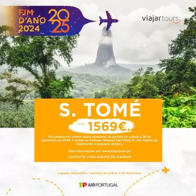 Catálogo Viajar tours em Porto | S. Tome | 20/09/2024 - 28/12/2024