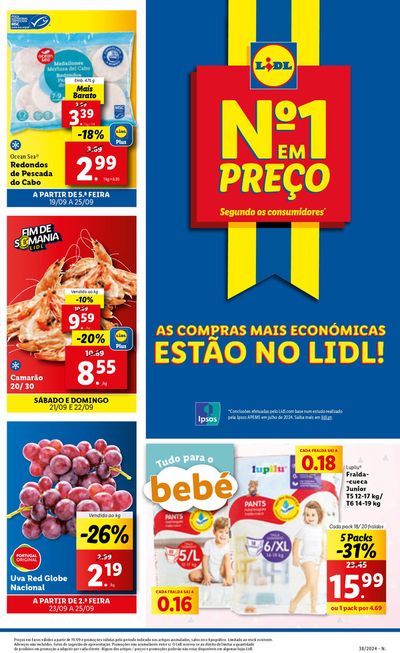 Catálogo Lidl em Loulé | Promoções | 20/09/2024 - 25/09/2024