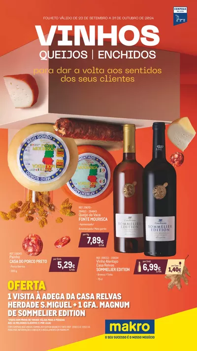 Catálogo Makro em Vila Nova de Gaia | Catálogo Vinhos e Enchidos | 30/09/2024 - 31/10/2024