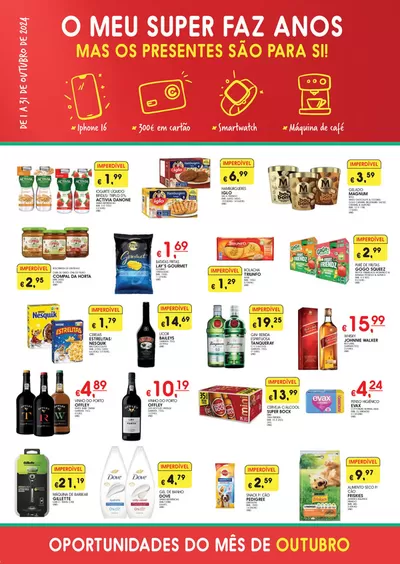 Promoções de Supermercados em Funchal | Folheto Meu Super. de Meu Super | 02/10/2024 - 31/10/2024