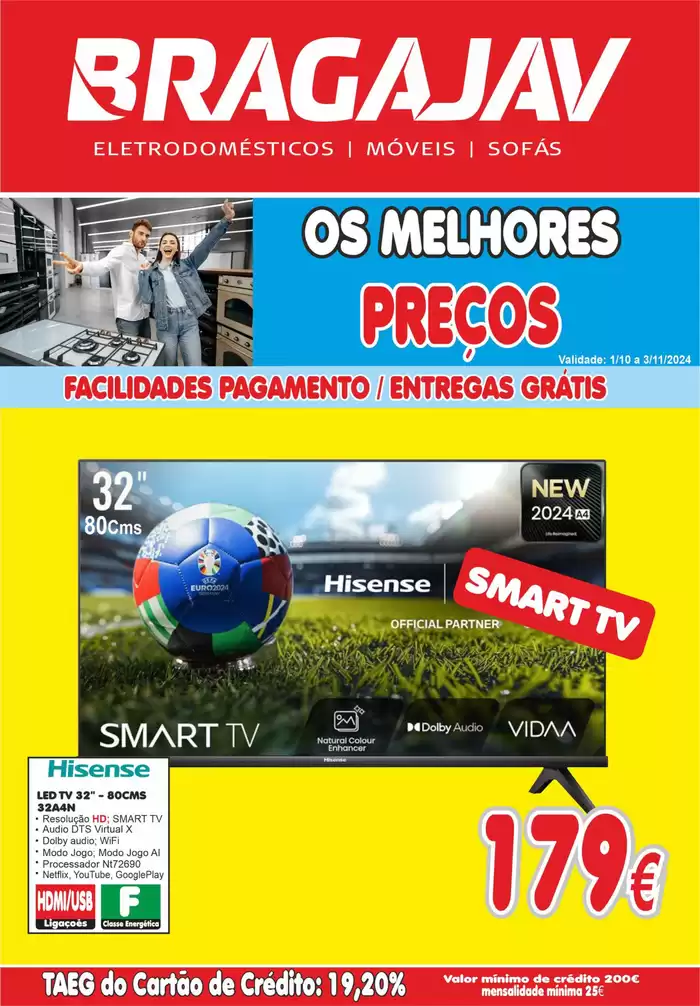 Catálogo BragaJAV | Folheto OS MELHORES PREÇOS! | 02/10/2024 - 03/11/2024