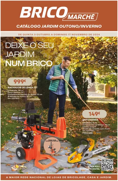 Promoções de Bricolage, Jardim e Construção em Braga | Folheto Digital - Jardim Outono/Inverno 24p Nacional de Bricomarché | 03/10/2024 - 17/11/2024