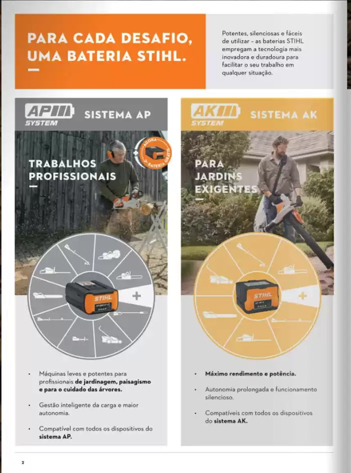 Catálogo Stihl em Ferreira do Zêzere | Stihl Folheto Outono 2024 | 03/10/2024 - 17/01/2025