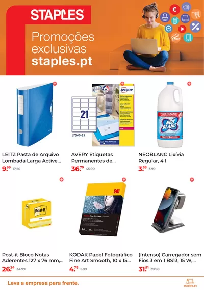 Catálogo Staples em Braga | Promoções exclusivas online | 03/10/2024 - 27/10/2024