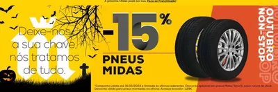 Promoções de Carros, Motos e Peças em Setúbal | -15% de Midas | 07/10/2024 - 31/10/2024