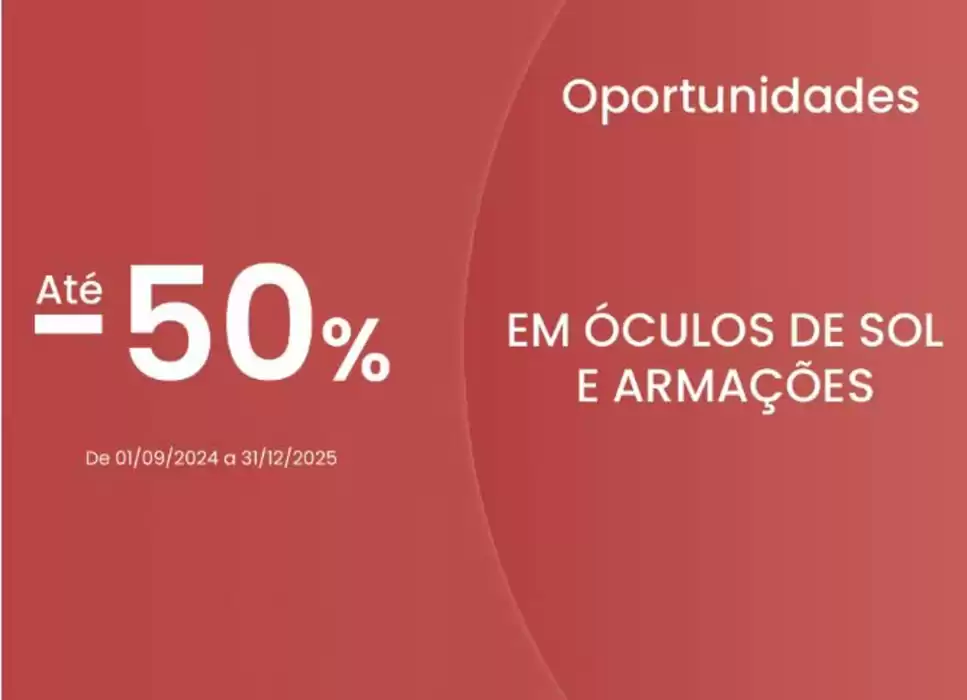 Catálogo MultiOpticas em Coimbra | Até -50%  | 08/10/2024 - 31/12/2025