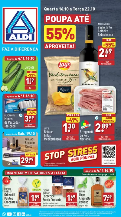 Catálogo Aldi em Marinha Grande | Folheto Aldi! | 16/10/2024 - 22/10/2024