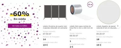 Promoções de Bricolage, Jardim e Construção em Vila Nova de Gaia | -60% de VidaXL | 09/10/2024 - 22/10/2024