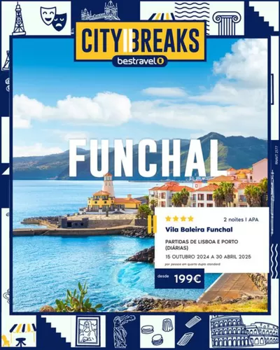 Promoções de Viagens em Faro | Vila Baleira Funchal de Bestravel | 15/10/2024 - 30/04/2025