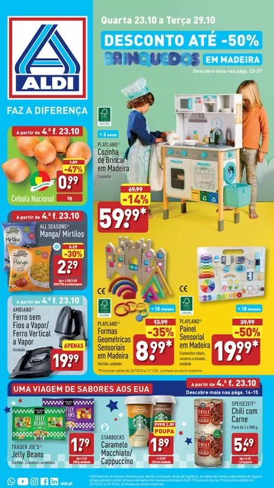 Catálogo Aldi em Rio de Mouro | Desconto até -50% | 23/10/2024 - 29/10/2024