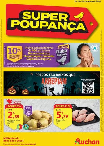 Catálogo Auchan em Cascais | Super Poupança | 23/10/2024 - 29/10/2024