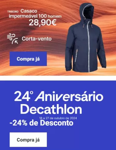 Promoções de Desporto em Viseu | -24% De Desconto de Decathlon | 21/10/2024 - 27/10/2024