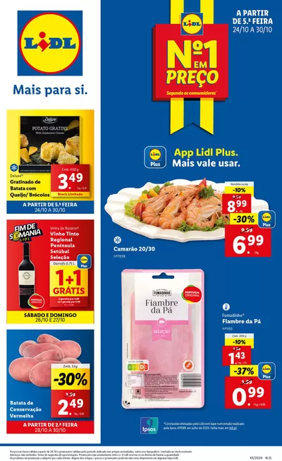 Catálogo Lidl em Leiria | A partir de 24/10 ! | 24/10/2024 - 30/10/2024