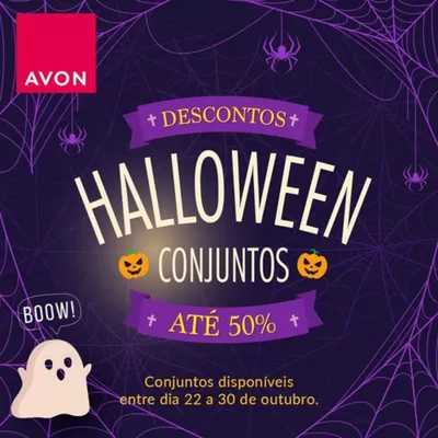 Promoções de Cosmética e Beleza em Setúbal | CONJUNTOS HALLOWEEN de Avon | 23/10/2024 - 30/10/2024