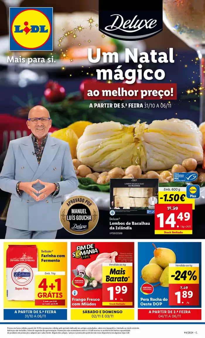 Catálogo Lidl em Leiria | Um Natal Mágico | 31/10/2024 - 06/11/2024