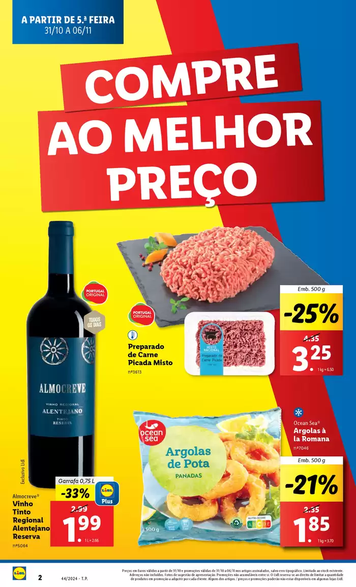 Catálogo Lidl em Leiria | Um Natal Mágico | 31/10/2024 - 06/11/2024