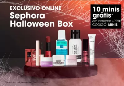 Promoções de Cosmética e Beleza em Vila Nova de Gaia | Sephora Halloween Box de Sephora | 28/10/2024 - 29/10/2024