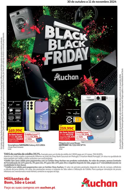 Promoções de Informática e Eletrónica em Montijo |  Pré-Pré Black Friday de Auchan | 30/10/2024 - 11/11/2024