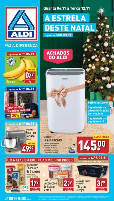 Catálogo Aldi em Sever (Santa Marta de Penaguião) | A ESTRELA DESTE NATAL  | 06/11/2024 - 12/11/2024