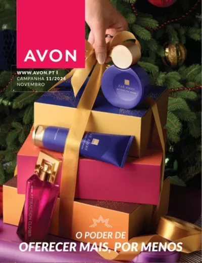 Promoções de Cosmética e Beleza em Braga | O PODER DE OFERECER de Avon | 01/11/2024 - 30/11/2024