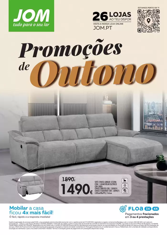 Catálogo JOM | Ofertas exclusivas e pechinchas | 01/11/2024 - 26/11/2024