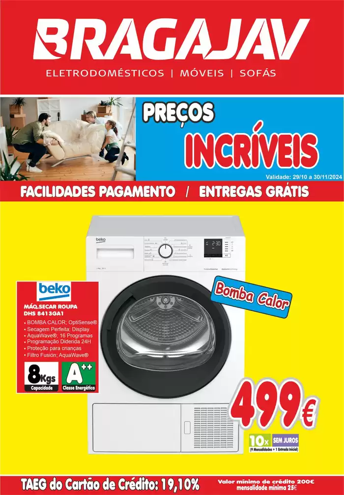 Catálogo BragaJAV | Folheto PREÇOS INCRÍVEIS! | 04/11/2024 - 30/11/2024