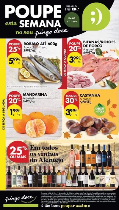 Catálogo Pingo Doce em Correlhã | Promoções especiais em vigor | 05/11/2024 - 11/11/2024