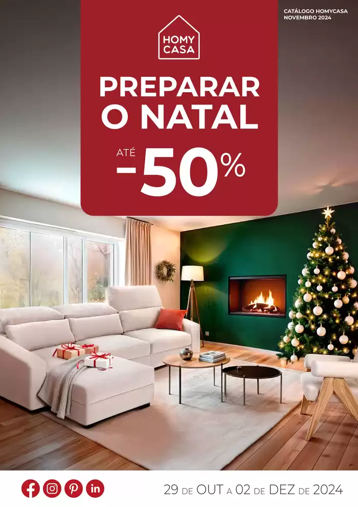 Catálogo Homy Casa em Maia | Preparar o Natal | 29/10/2024 - 02/12/2024