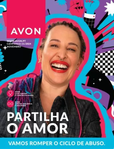 Promoções de Cosmética e Beleza em Braga | PARTILHA O AMOR de Avon | 07/11/2024 - 30/11/2024