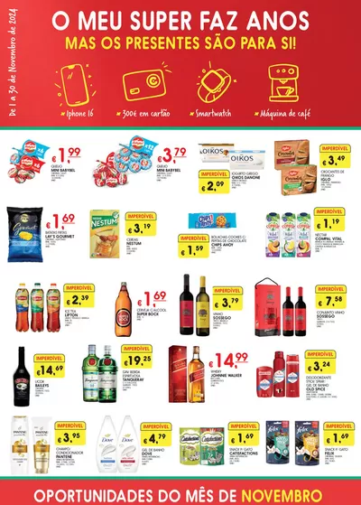 Catálogo Meu Super em Novais | Melhores ofertas para compradores poupados | 07/11/2024 - 30/11/2024