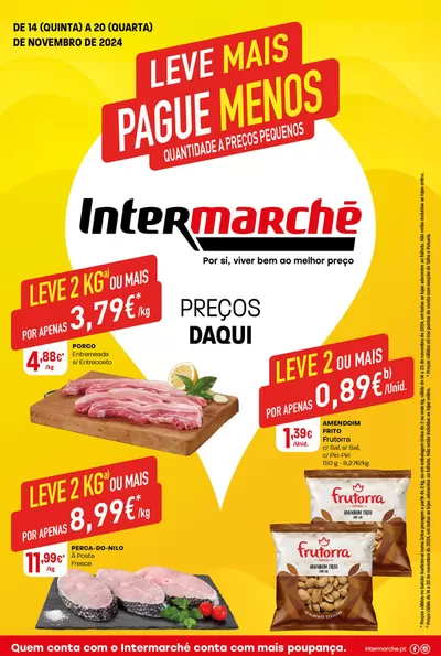 Catálogo Intermarché em Cavalões |  Leve mais pague menos | 14/11/2024 - 20/11/2024