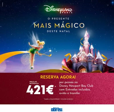 Promoções de Viagens em Amadora | Deste Natal de Abreu | 08/11/2024 - 31/12/2024