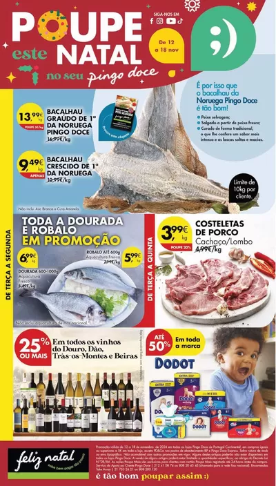 Catálogo Pingo Doce em Outiz | Ofertas e promoções atuais | 12/11/2024 - 18/11/2024