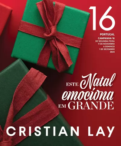 Promoções de Roupa, Sapatos e Acessórios em Pombal | Ofertas especiais para si de Cristian Lay | 13/11/2024 - 01/12/2024