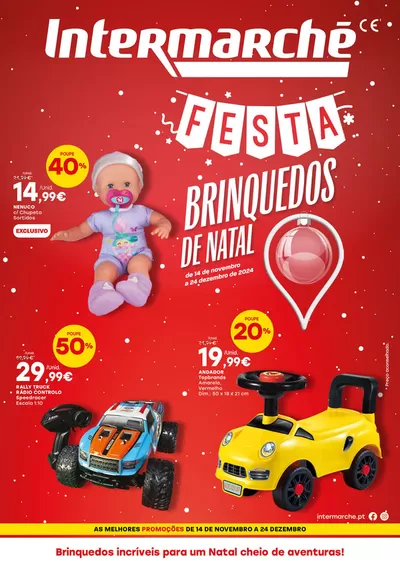 Catálogo Intermarché em Freiria | Brinquedos de Natal | 14/11/2024 - 24/12/2024