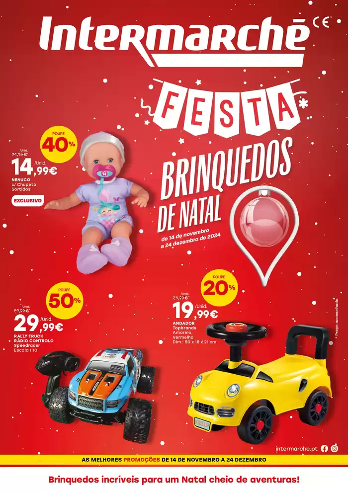 Catálogo Intermarché em Palmela | Brinquedos de Natal | 14/11/2024 - 24/12/2024