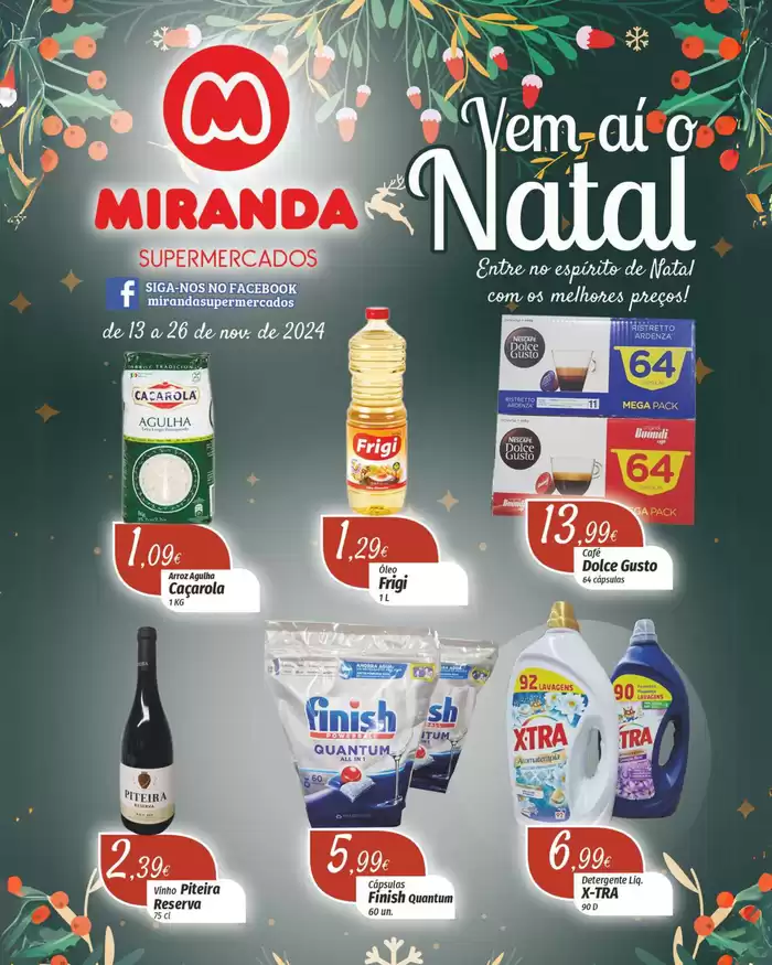 Catálogo Miranda Supermercados | Ofertas exclusivas e pechinchas | 14/11/2024 - 26/11/2024