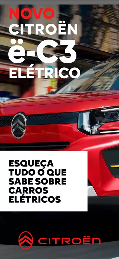 Promoções de Carros, Motos e Peças em Vila Nova de Gaia | Catálogo Citroen Novo ë-c3 de Citroen | 18/11/2024 - 18/11/2025