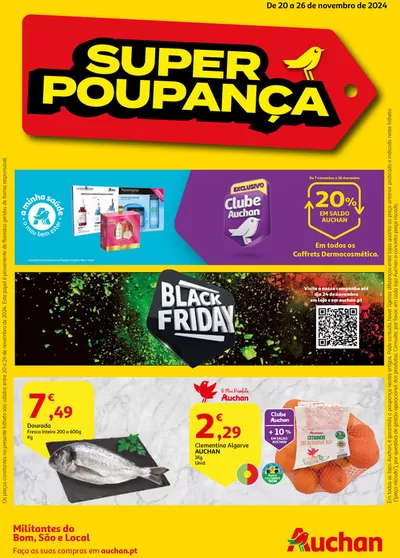 Catálogo Auchan em Setúbal | Super Poupança | 20/11/2024 - 26/11/2024