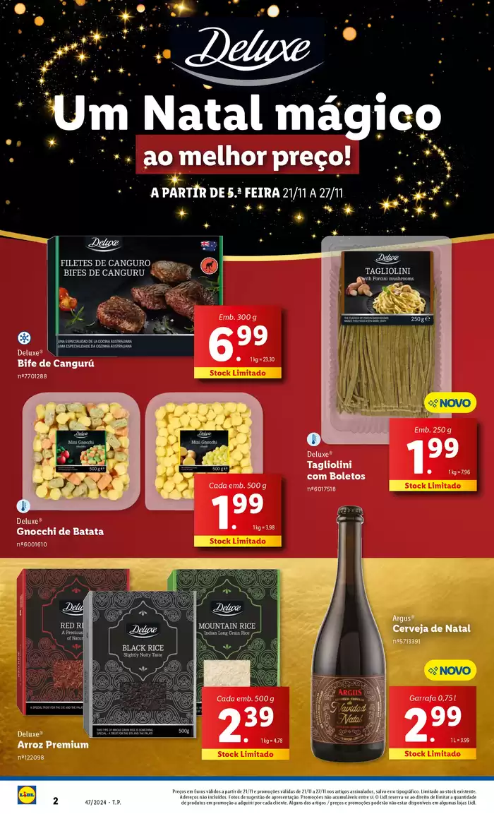 Catálogo Lidl em Espinho | A partir de 21/11 | 21/11/2024 - 27/11/2024