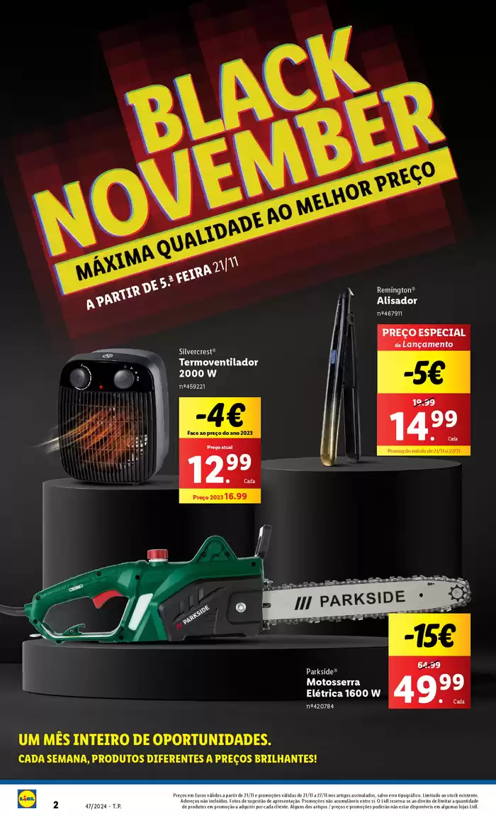 Catálogo Lidl | A partir de 21/11 ! | 21/11/2024 - 27/11/2024