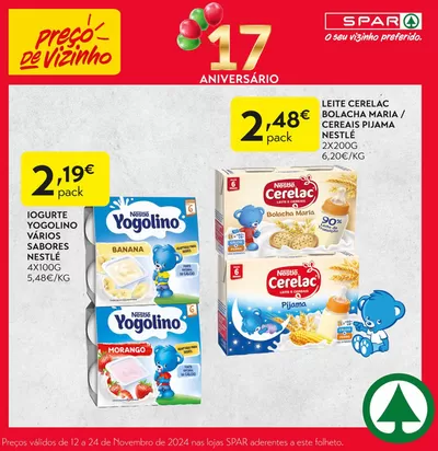 Promoções de Supermercados em Nordeste | Folheto SPAR de SPAR | 20/11/2024 - 24/11/2024