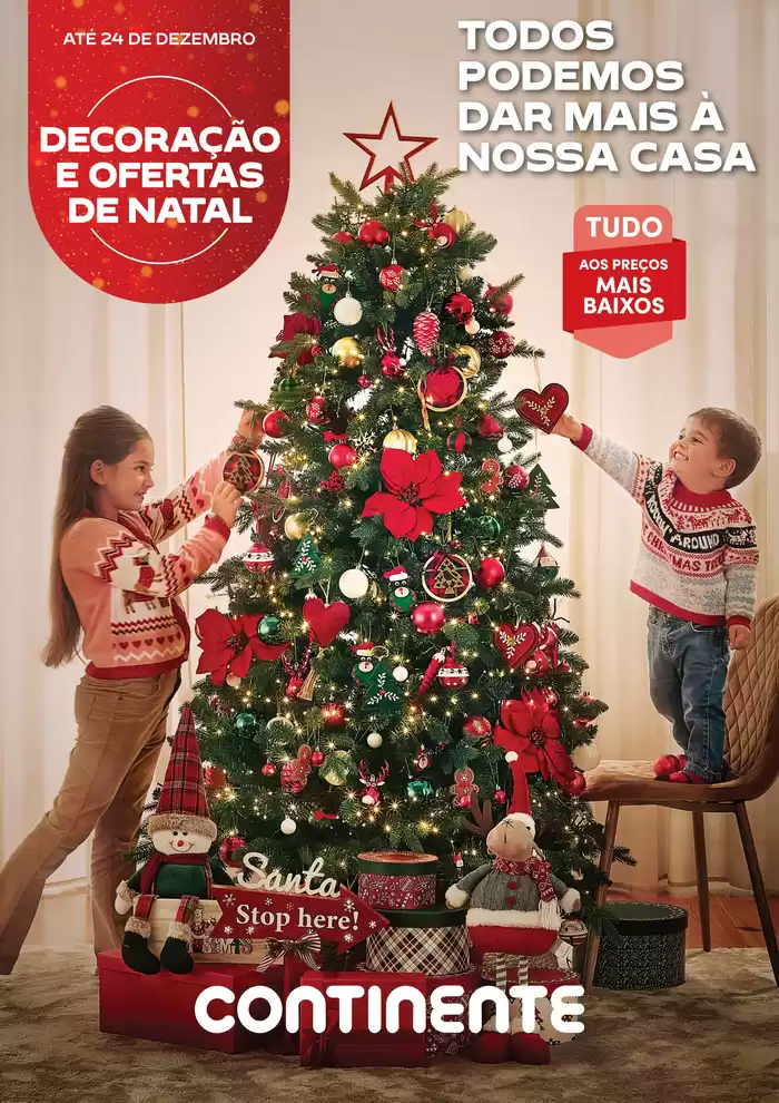 Catálogo Continente | Açores: Decoração e ofertas de Natal | 20/11/2024 - 24/12/2024